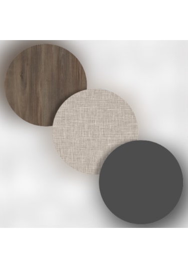 Robin Home Çok Amaçlı Dolap Ayakkabılık Metal Ayaklı Kahverengi