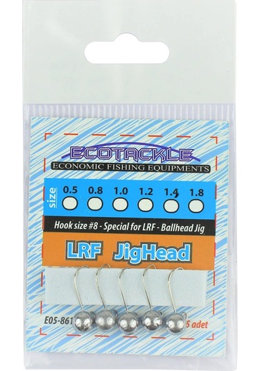 Ecotackle 5 Adet Lrf Jig Head