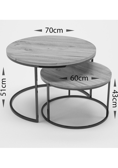 Orta Sehpa Ikili Lüx Specıal Gold Bendir