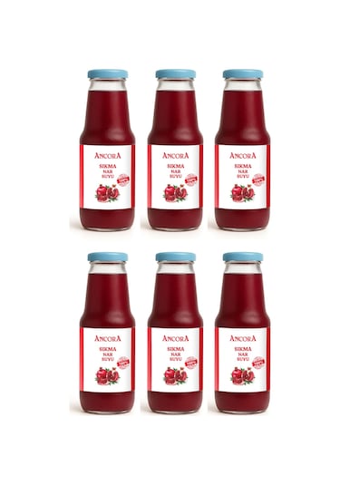 Ancora Sıkma Nar Suyu 1 Lt X 6 Adet