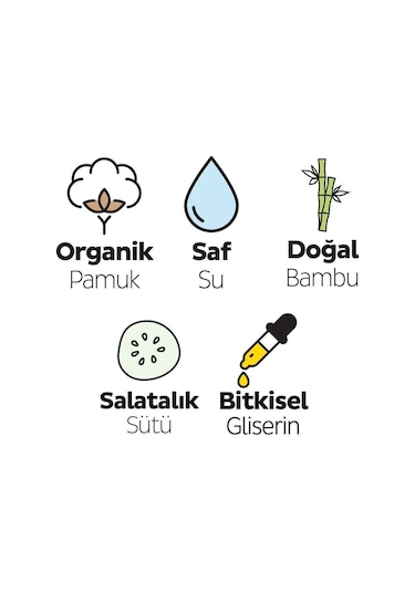 Sleepy Natural Yenidoğan Islak Havlu Mendil 90 Yaprak 48'li