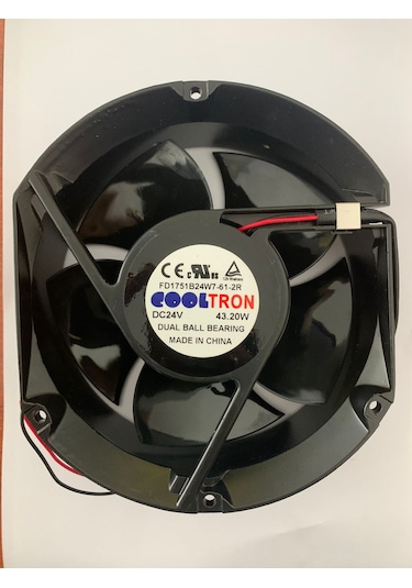 Cooltron 172x150x51mm 24v Dc Rulmanlı Fan Fd1751b24w761