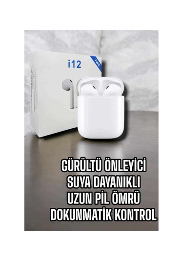 Bukrem Store BUK-İ12 Bluetooth 5.0 Kablosuz Kulak İçi Kulaklık