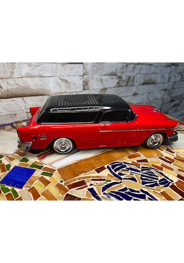 Everton Rt-1952 Kırmızı Bluetooth Fm/usb/tf/aux Şarjlı Nostaljik