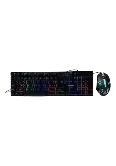 Qpart GM14 Oyuncu Klavye & Mouse Set