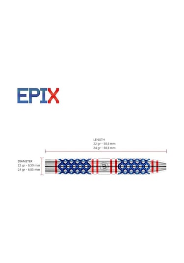 Winmau Epix %90 Tungsten Çelik Uçlu Dart Oku