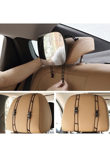 Wondernest 3r-097 Oto Güneşlikli Makyaj Aynası - Araç İçi Aynası, Pratik Ve Şık