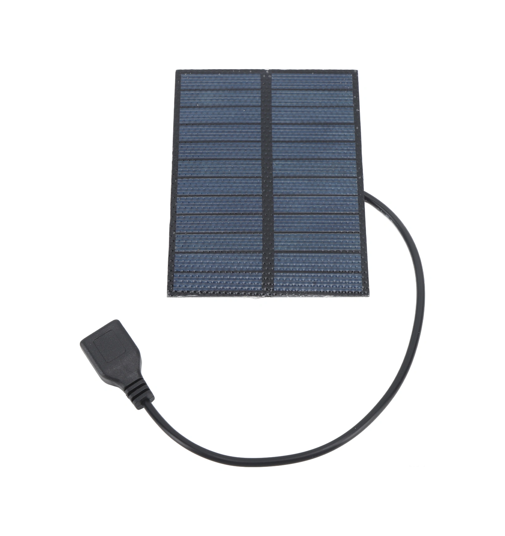 Geeroyoo 3w 5v Usb Çok Kristal Güneş Paneli - Taşınabilir Dış Mekan Şarj Cihazı Geri Çekim Yok - Ip67 Su Geçirmez