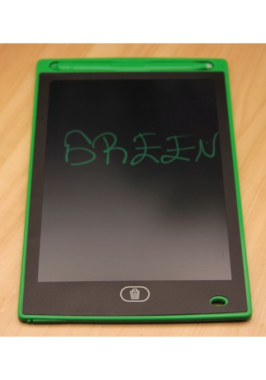 Akıllı Yazı Tahtası Tek Tuşla Silme Özellikli Yeşil