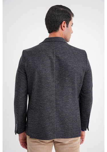 C 718 Ceket Slim Lacivert Lacivert