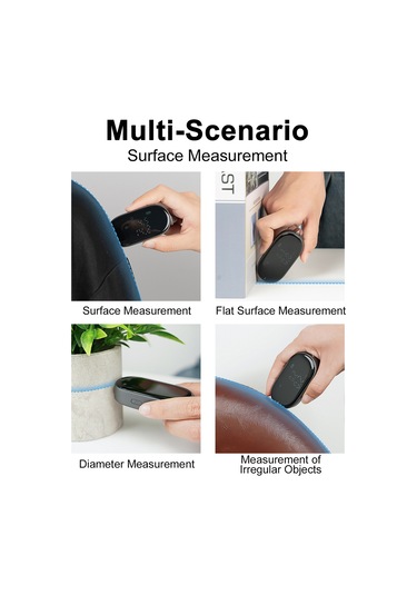 Springsun Dijital Ölçüm Bandı Şarj Edilebilir Elektronik Tekerlekli Ölçüm Aleti Siyah Dahili 200 Mah Pil 328 Ayak