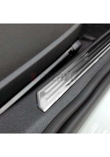 S-Dizayn VW Golf 8 HB Krom İç Kapı Eşiği 4 Prç. 2020 Üzeri