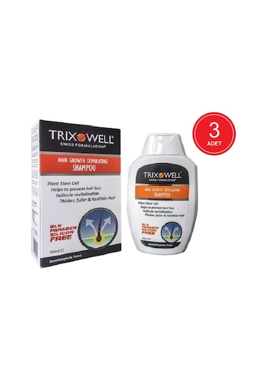 Trixowell Saç Dökülmesine Karşı Şampuan 3 x 300 ML