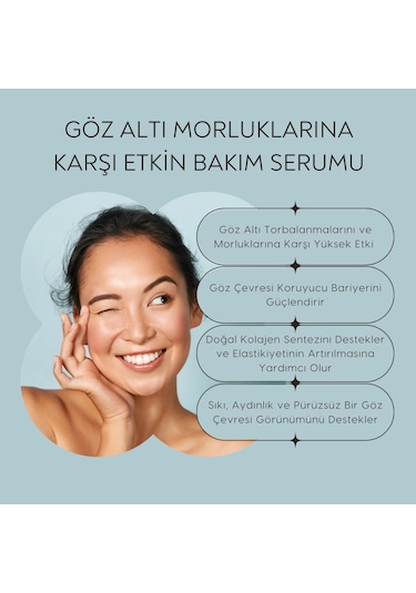Derma CC Göz Altı Koyu Halkalar ve Torba Karşıtı Serum 30 ML