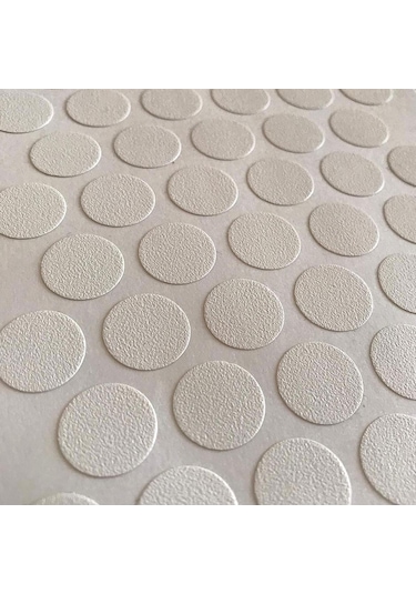 100 Adet Beyaz Vida Kapatıcı Yapışkanlı Vida Tapası Tıpası Kapağı Vida Gizleyici