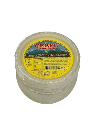 Cebel Anadolu Tam Yağlı Tulum Peynir 400 G