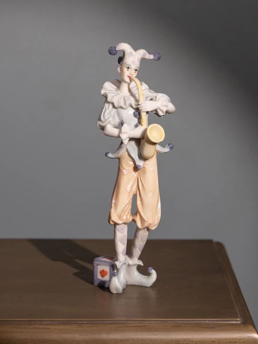 Lefard İç Mekan Heykeli "klown" 24 Cm 188578902