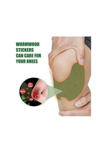 Mufunye Doğal Bileşenli Pelin Otu Diz Yaması - 12 Adet, Çok Amaçlı Kullanım İçin İdeal