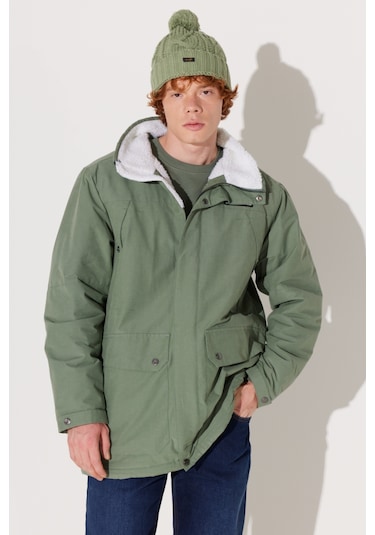 Lee Açık Yeşil Erkek Mont L232220299 Parka Ceket L232220299 Açık Yeşil