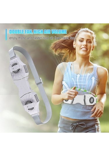 Jzcat- Trend Ön Çizgisi Taşınabilir Şarjlı 3 Hızlı Çift Rüzgar