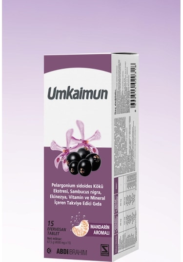 Umkaımun 15  Efervesan   Tablet