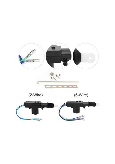 12v Araba Kilit Sistemi Aktüatörü Merkezi Kapı Kilidi Motor Kiti Araba İçin