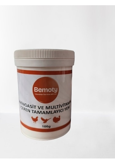 Bemoty Aminoasit Ve Multivitamin İçeren Tamamlayıcı Yem 100gr