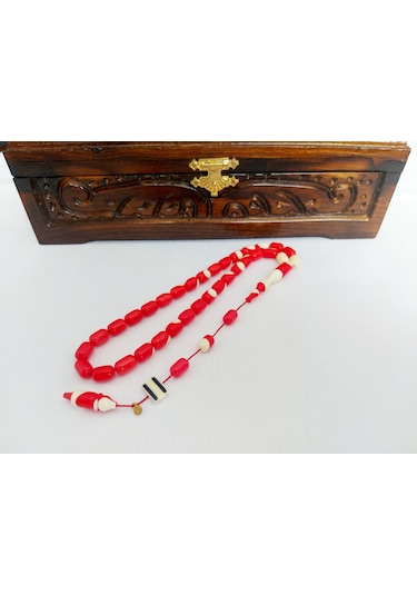 Soma Tesbih Ahmet Özdemir İmzalı Bilardo Topu 11no Katalin Malzeme Tesbih7x11