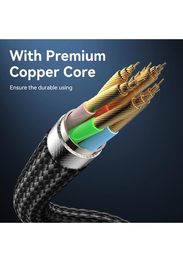 Yesido Ca185 240w Tip-c Tip-c Alüminyum Alaşımlı Veri Kablosu, Uzunluğu: 1.2m Siyah