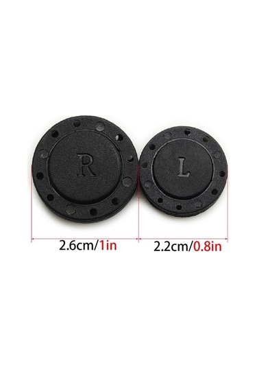 Mavi Bir Çift Mıknatıs Düğmeler Metal Düğmeler El Yapımı Dıy Giyim Dekorasyon 2.2cm