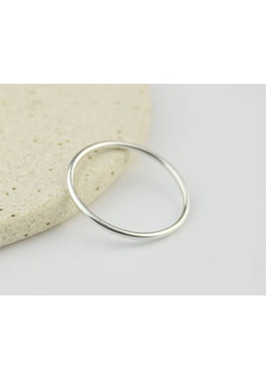 Çıtır Minimal Gümüş Yüzük 925 Ayar - 342889872