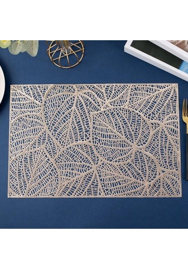 Gümüş Kullanışlı Masa Servis Altlığı Isı Yalıtımı Çok Fonksiyonlu Dekoratif Gümüş