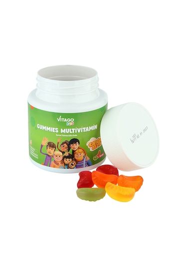 Vitago Kids Gummies Multivitamin Multimineral Içeren Çiğnenebilir