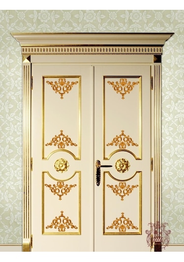 Decogold Saray Tavan Köşe Motif 41 26 Cm Altın