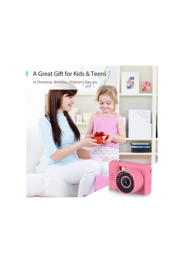 Youmex Pembe Mini Kamera - 1080p Video Kaydı Ve Fotoğraf Çekimi, Dahili Pil, 1920x1080 Çözünürlük, 30fps, Tf Kart Desteği