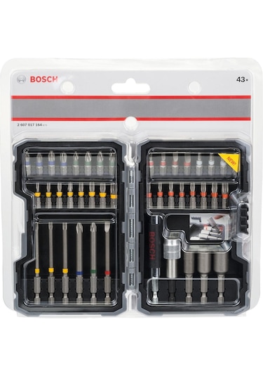 Bosch Professional 43 Parça Vidalama Ucu Seti -2607017164