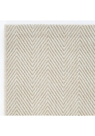 Krem Beyaz Kılçık Desenli Modern Halı - L665krbo Krem - Beyaz