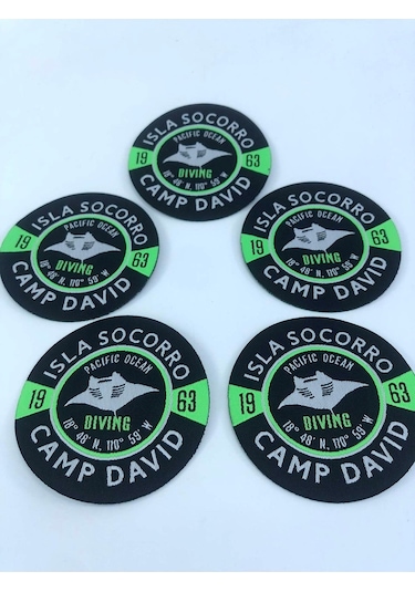 FdayAksesuar Dekoratif Şerit Aksesuar Isla Socorro Arma Yama Çeşitleri Desenli Arma FRDY8129