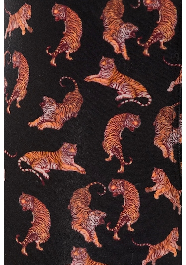 Farm Animals Tigers Desenli Boxer