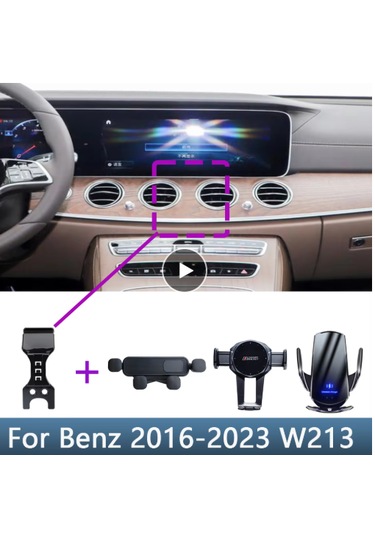 Aurora Mercedes-Benz E serisi Uyumlu Cep Telefonu Tutucusu