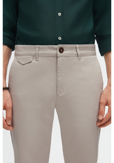 Twn Slim Fit Taş Armürlü Chino Pantolon 5ecc3s208232m S01