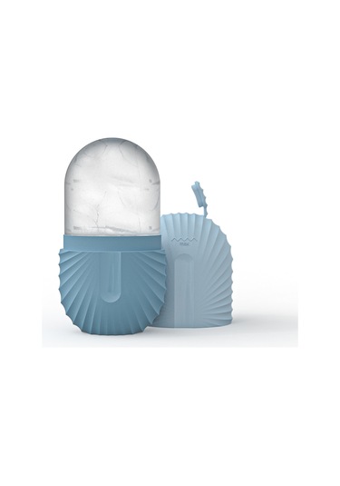 Jeehugo Mavi Kabuk Desenli Multifonksiyonel Cilt Bakımı Aleti - Dıy Buzlu Gülme, Tonu Aydınlatma, İç Çizgileri Azaltma, Akne Kontrolü Çok Renkli