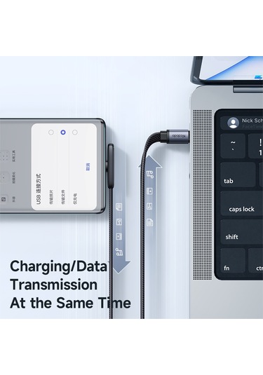 Mcdodo Ca-3361 1.8m Mdd Tip-c-tip-c Tip 3.25a Pd65w Dirsek Şarj Kablosu Örgülü Veri Kablosu-