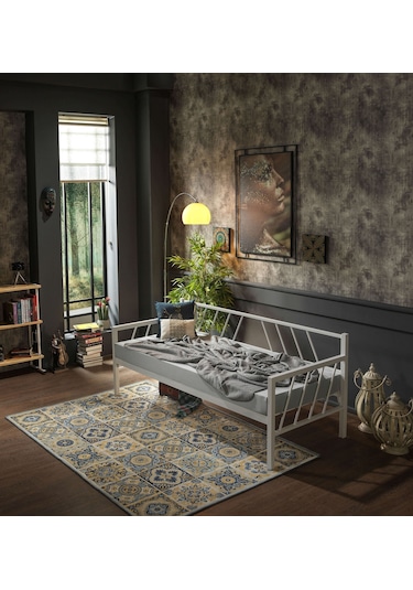 Bedliga Glory Daybed Tek Kişilik Metal Karyola 90X200