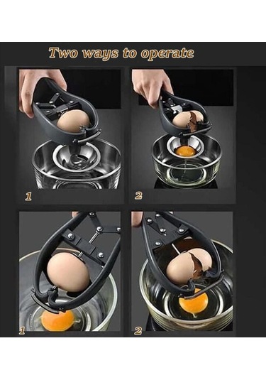 Yumurta Ayırıcı Ve Açacağı - Paslanmaz Çelik, Taşınabilir Ve Basit Mutfak Aletleri B Diğer