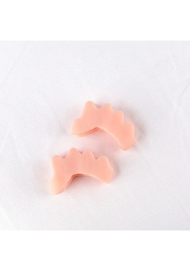 2 Adet 1 Çift Silikon Ayak Ayırıcı Bunion Düzeltici Çekiç Ayak Düzeltici Yumuşak Silikon Malzeme İçin Ayak Ayırma Ayak Bakımı Aracı Ordu Yeşil