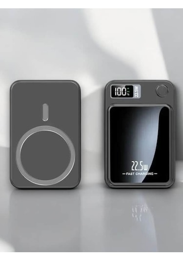 Geniş Uyumluluklu 10.000 Mah Magsafe Kablosuz Hızlı Şarj Powerbank Çok Renkli