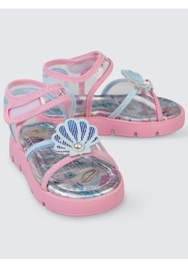 Civil Girls Kız Çocuk Sandalet 21-25 Numara Pembe Pembe