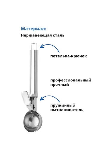 Ikea Ikea Külah Dondurma Kaşığı 443893814 Gri