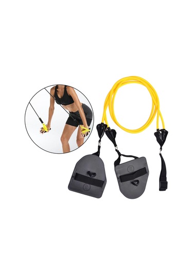 Suntek Kol Antrenörü Direnç Bantları Yüzme Serbest Egzersiz Sarı